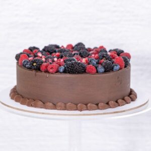 Truffle Cake with Berries (Gluten Free). Pre-Orders only