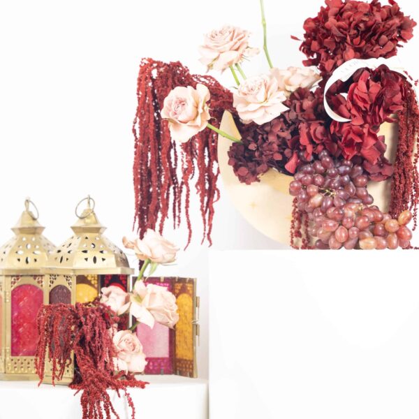 Cresent Flower Arrangement