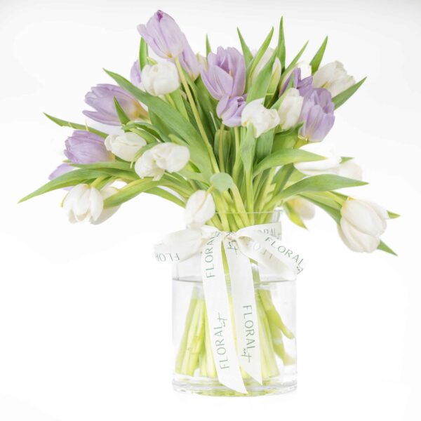 TULIP VASE ARRANGEMENT