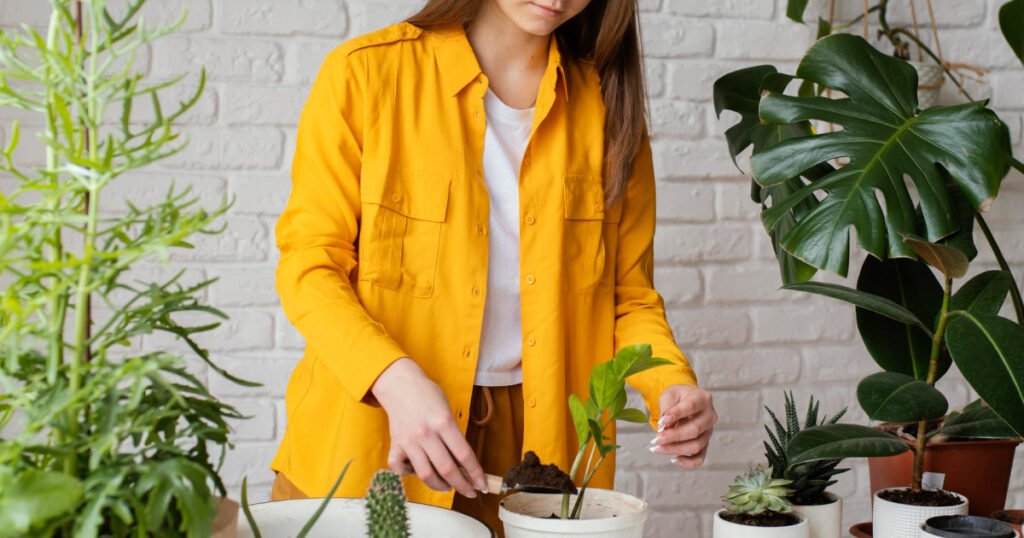 Preparing the Plant for Repotting